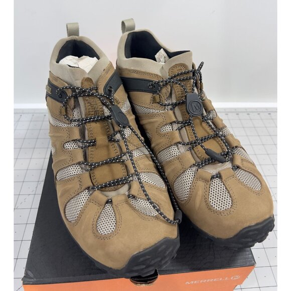 Merrell Men's Chameleon 8 Stretch Sz. 11 US Hiking Shoes Kangaroo J034181 NEW - Picture 2 of 9